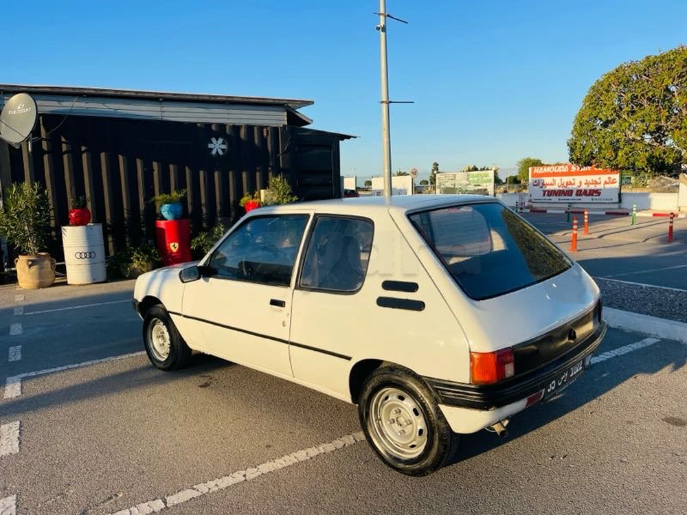 Carte voiture Peugeot 205