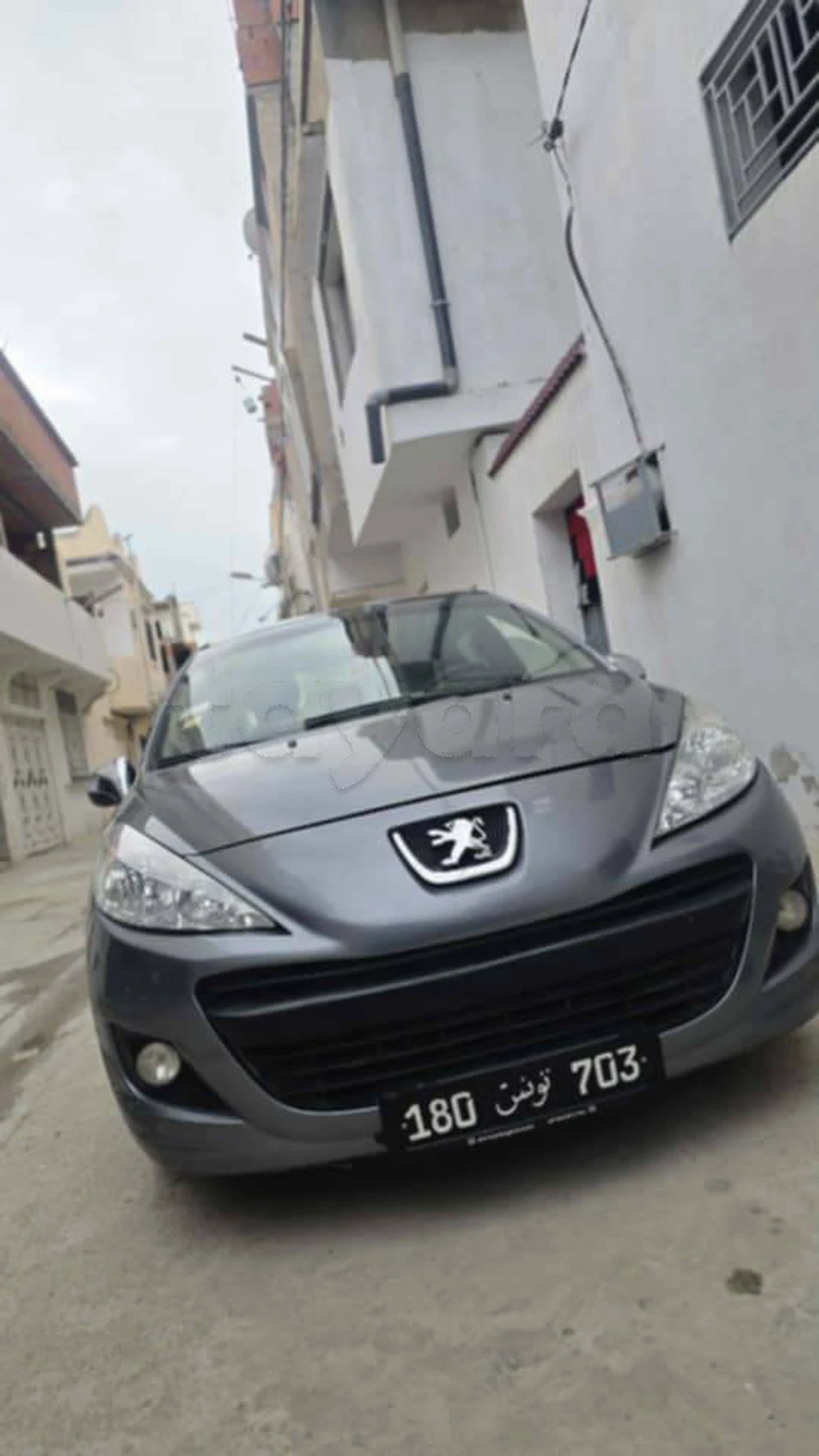 Carte voiture Peugeot 207