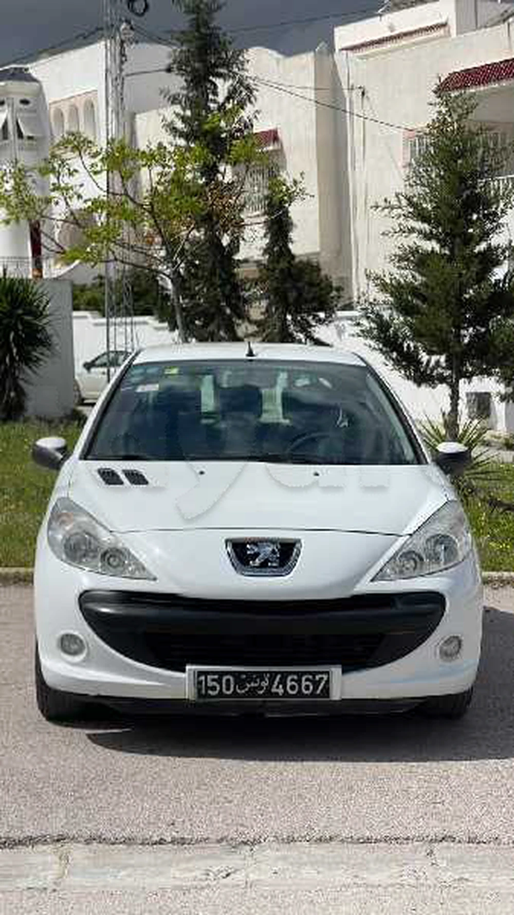 Carte voiture Peugeot 206+