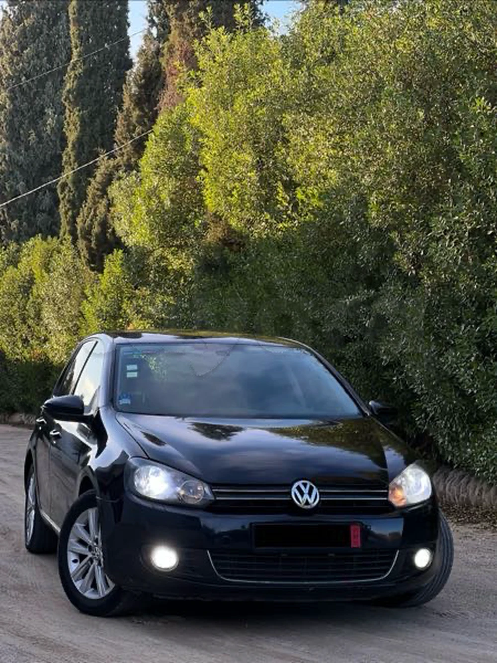 Carte voiture Volkswagen Golf