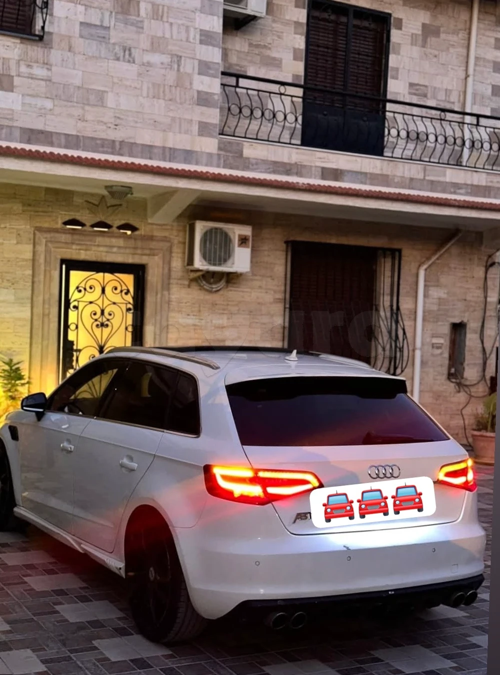 Carte voiture Audi A3