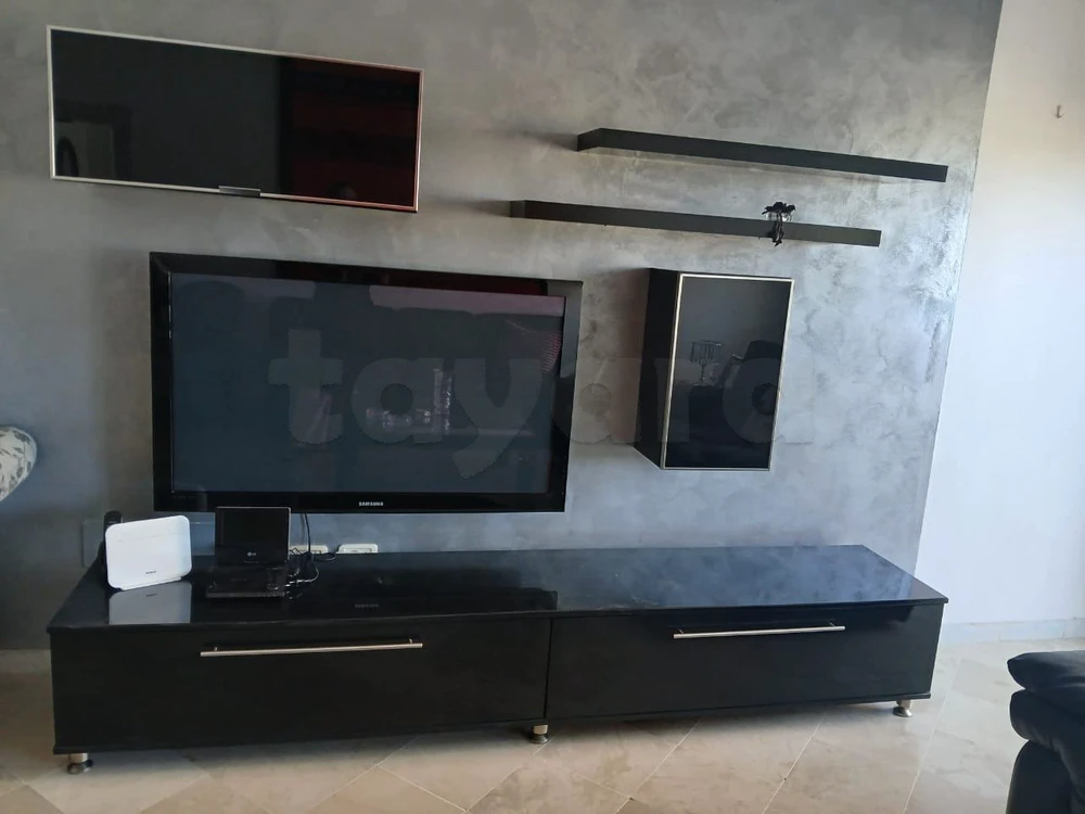 Salon complet moderne avec meuble TV