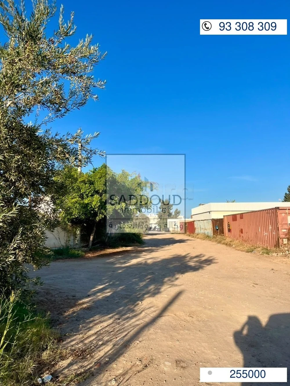 🏡 Terrain 906m à vendre – Route Gabès km 2,5