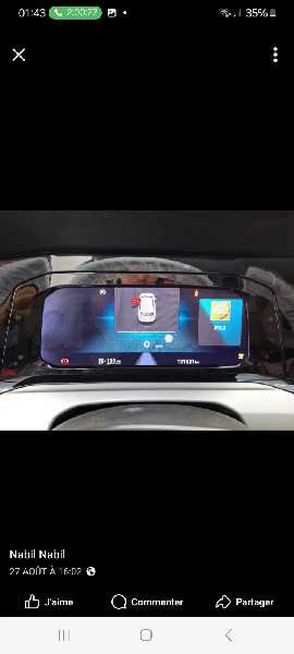 Carte voiture Volkswagen Golf 8