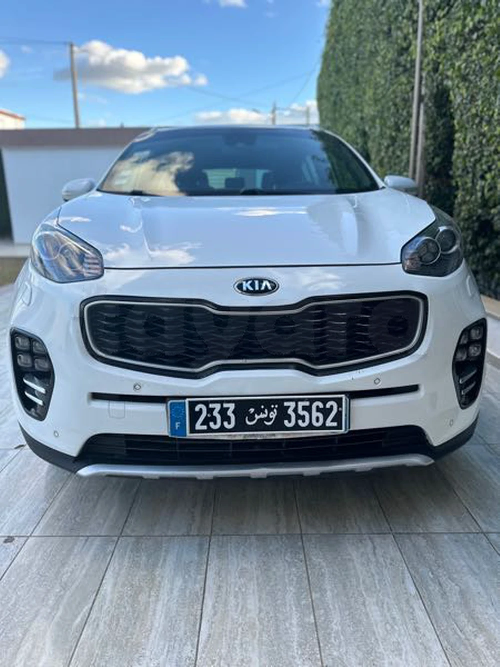 Carte voiture Kia Sportage