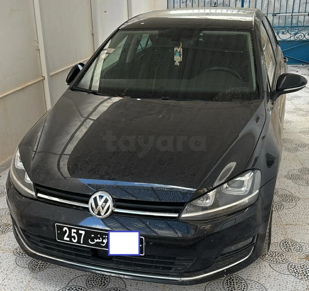 Carte voiture Volkswagen Golf