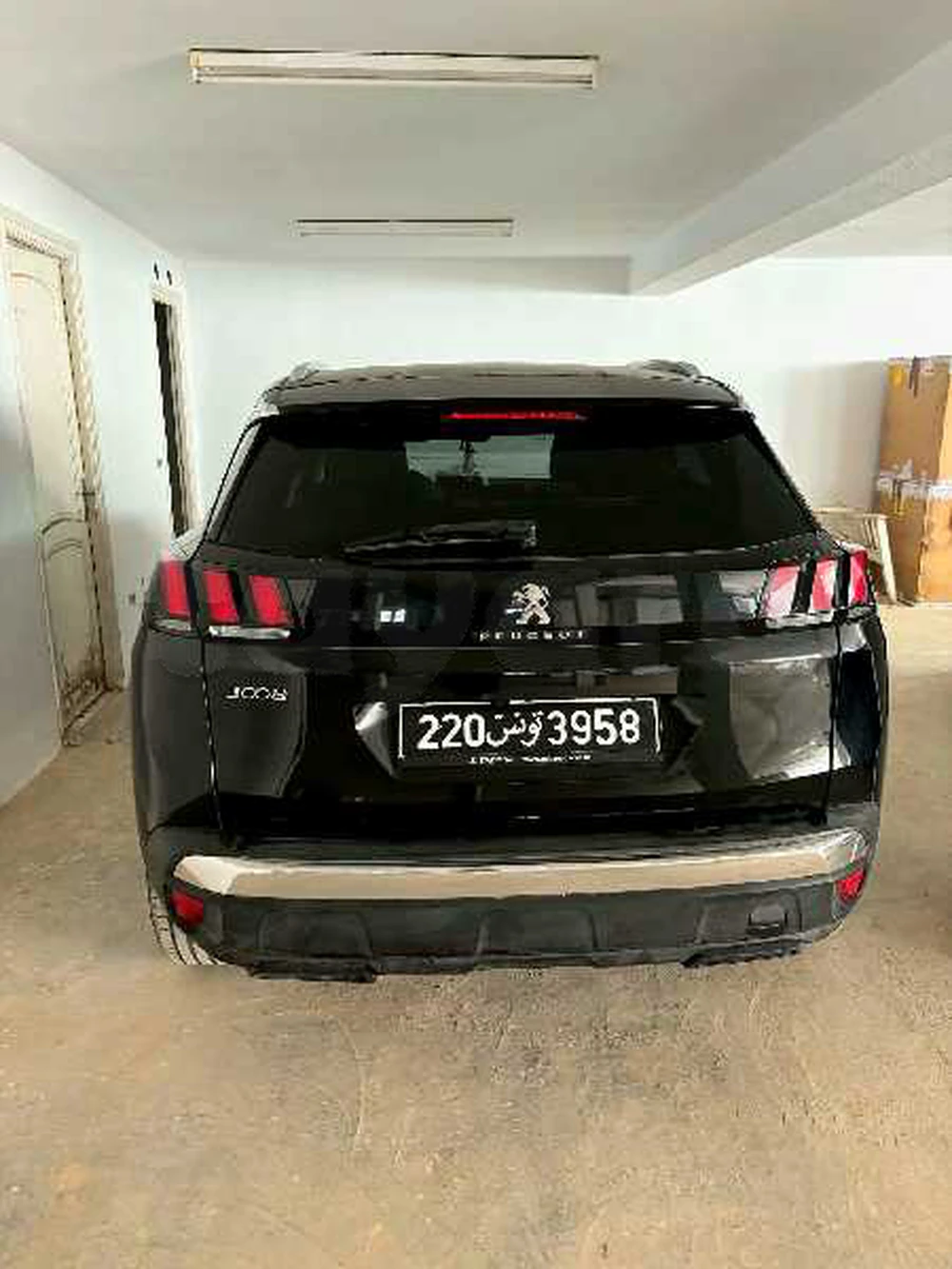 Carte voiture Peugeot 3008