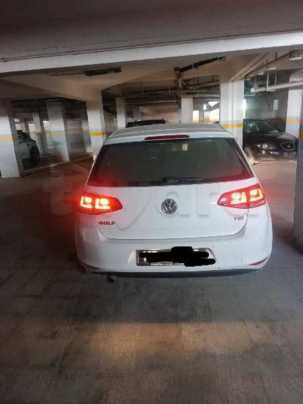 Carte voiture Volkswagen Golf 7