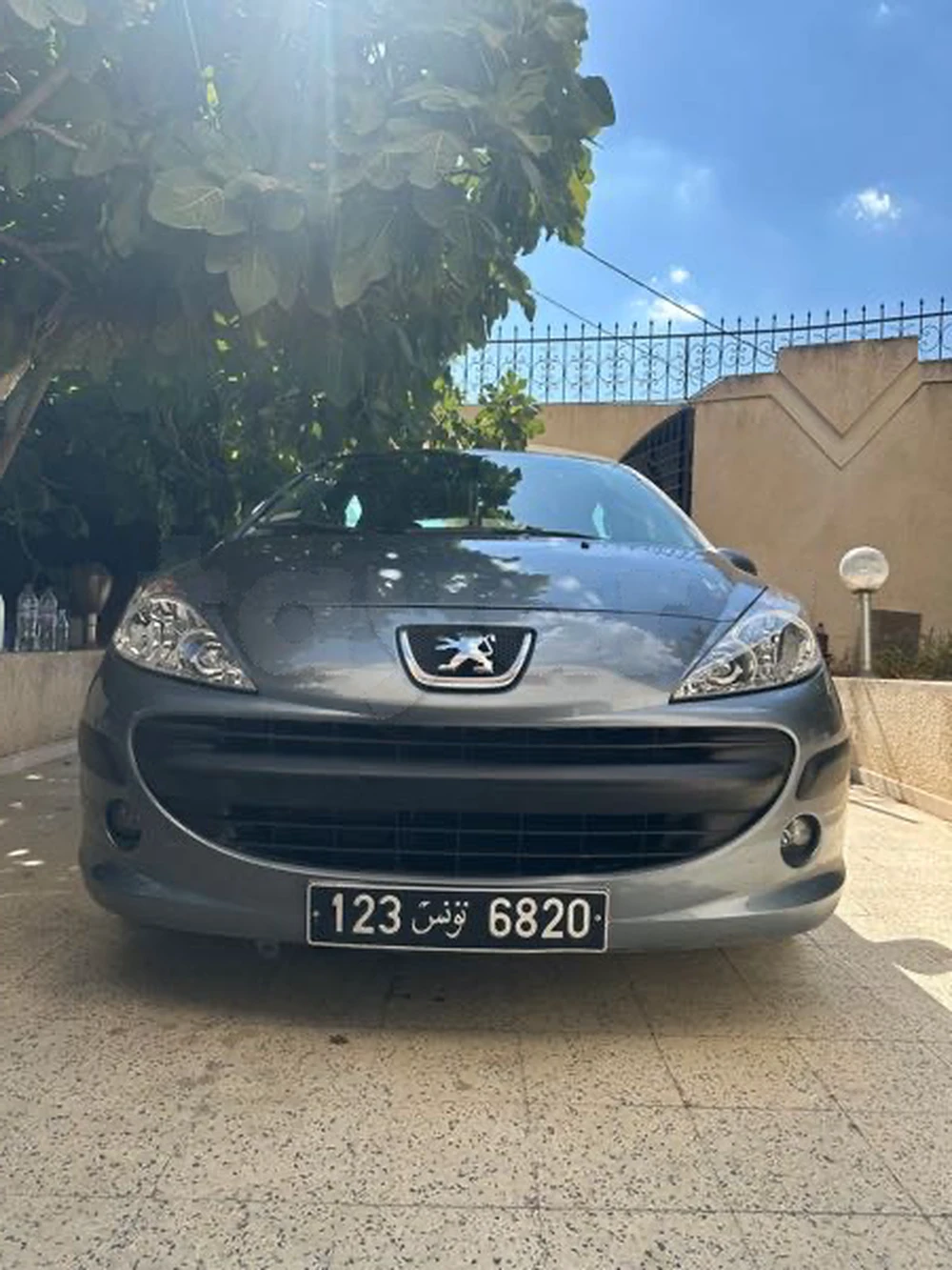 Carte voiture Peugeot 207