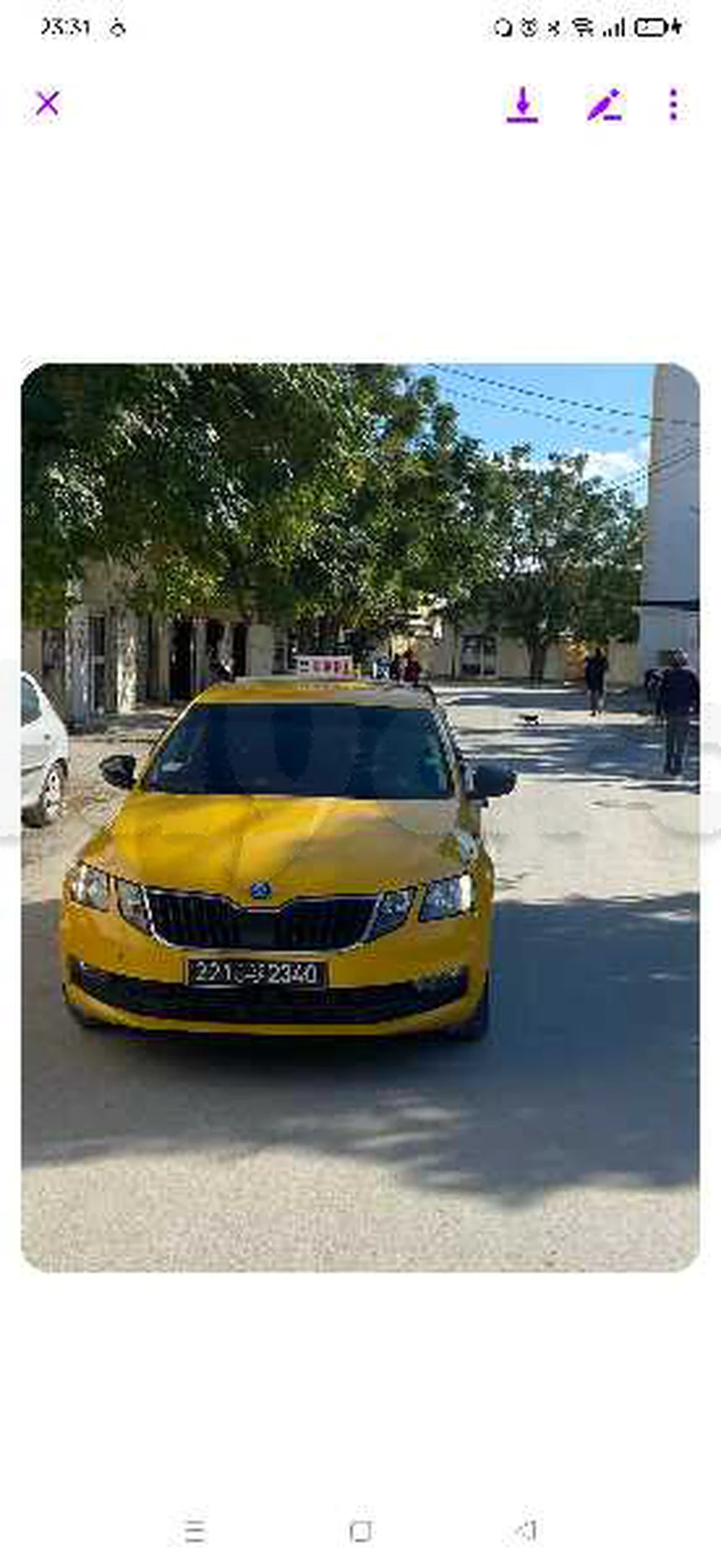 Carte voiture Skoda Octavia