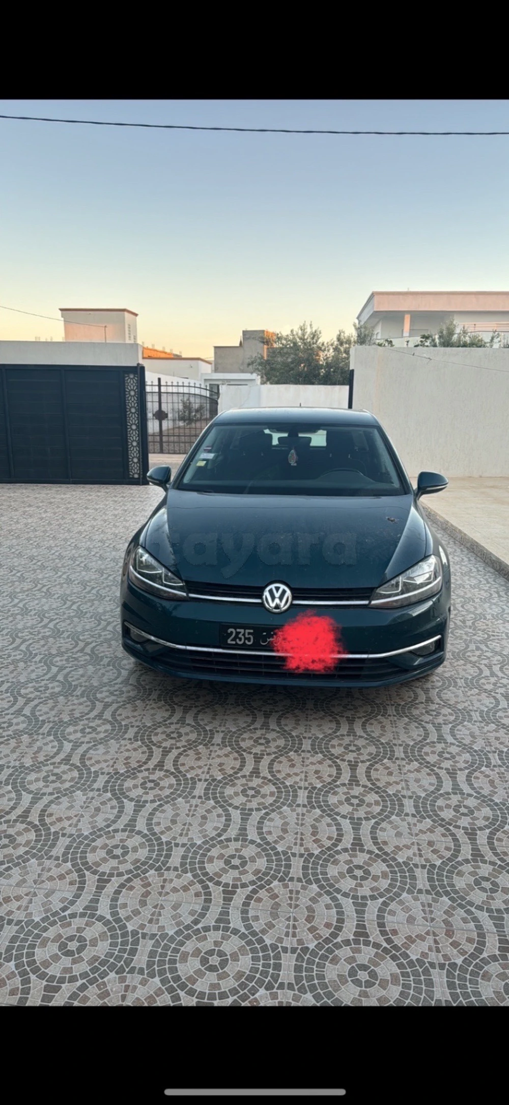Carte voiture Volkswagen Golf