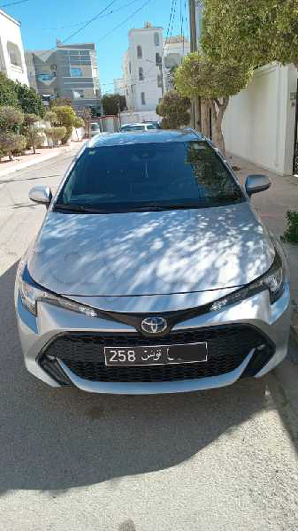 Carte voiture Toyota Corolla