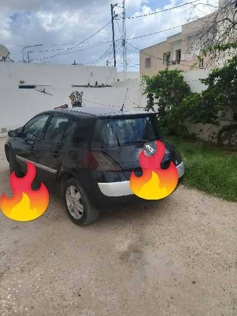 Carte voiture Renault Megane