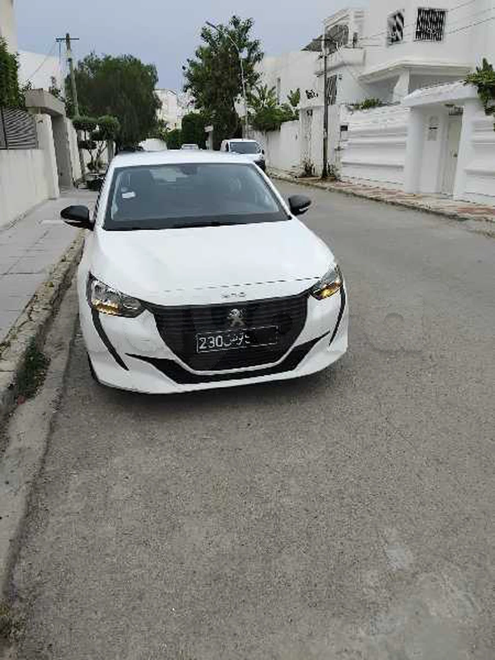 Carte voiture Peugeot 208