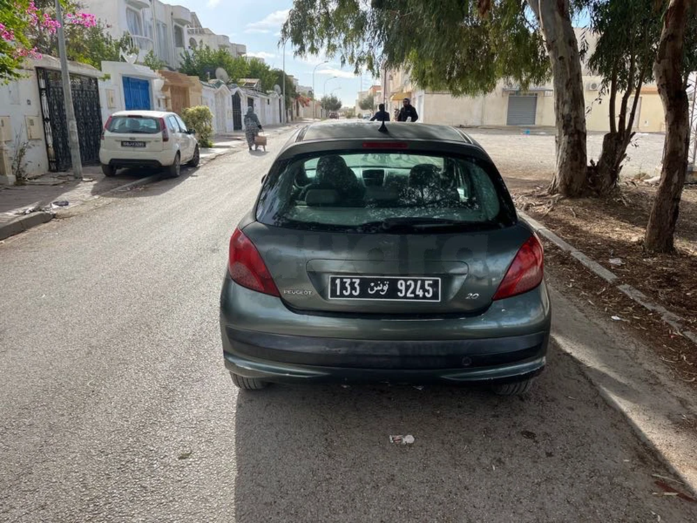 Carte voiture Peugeot 207