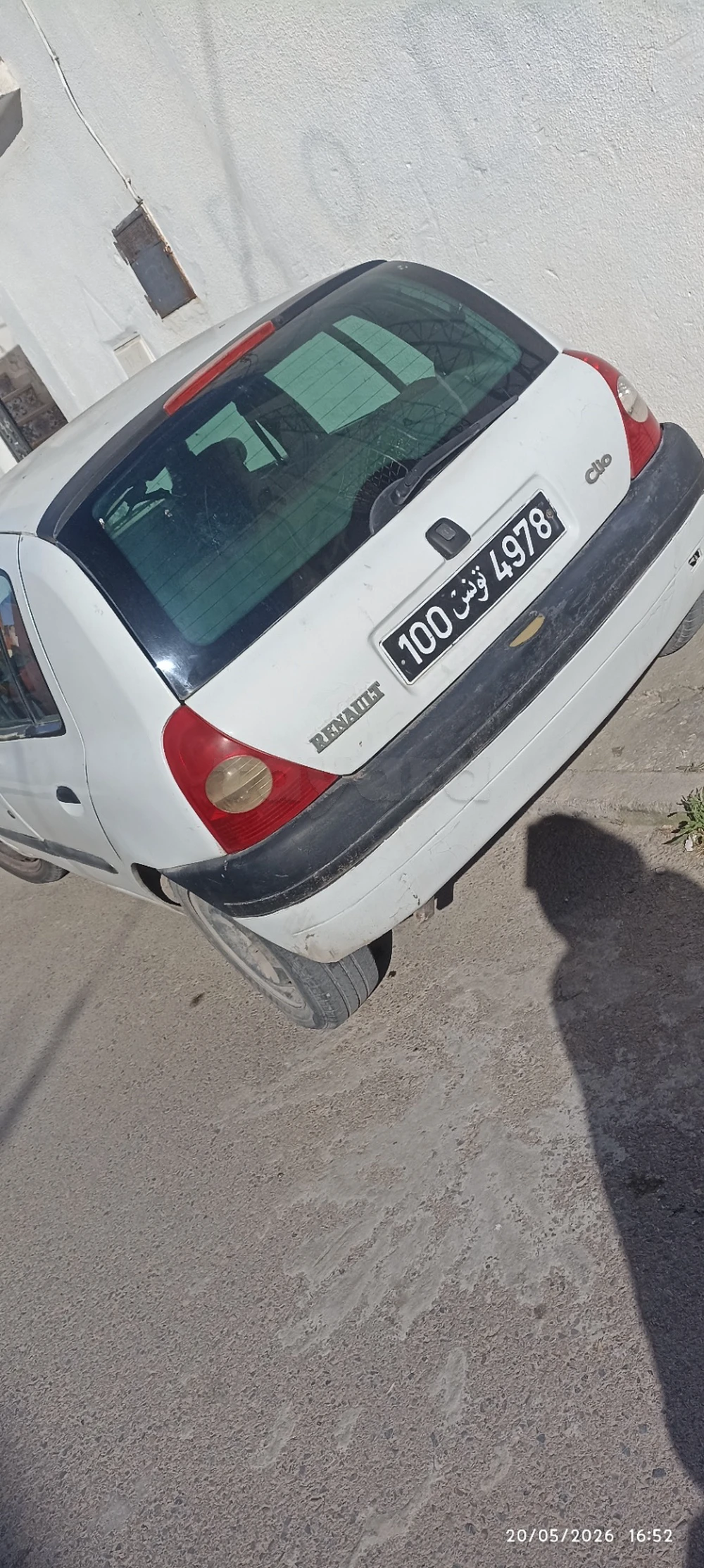Carte voiture Renault Clio