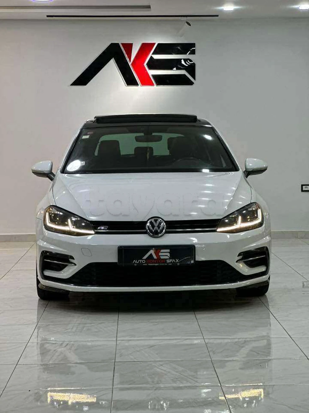 Carte voiture Volkswagen Golf