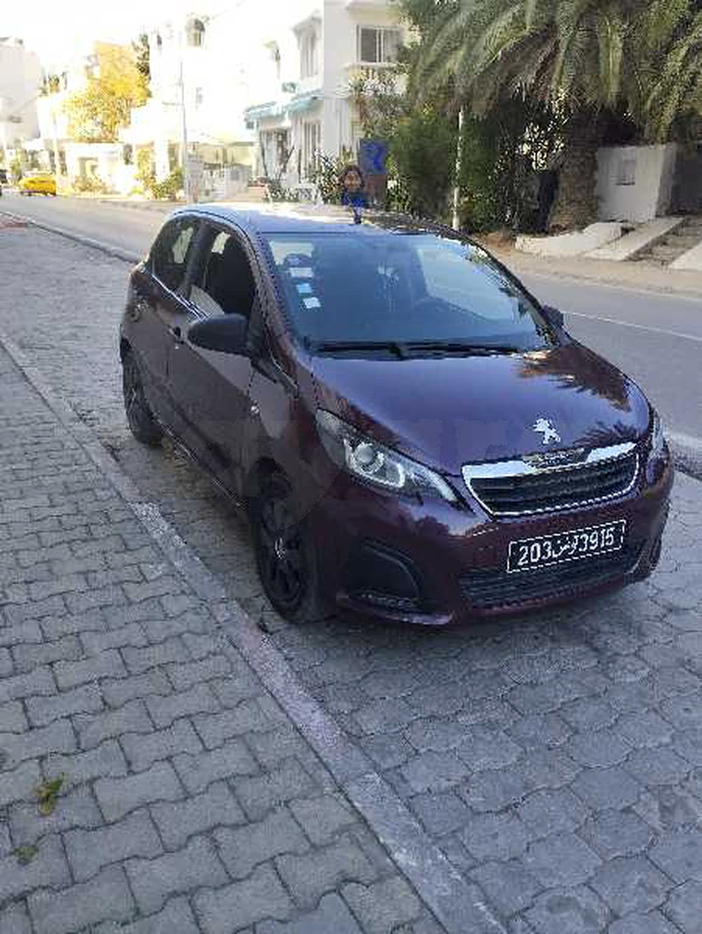 Carte voiture Peugeot 107