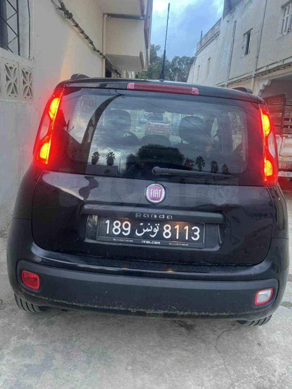 Carte voiture Fiat Panda
