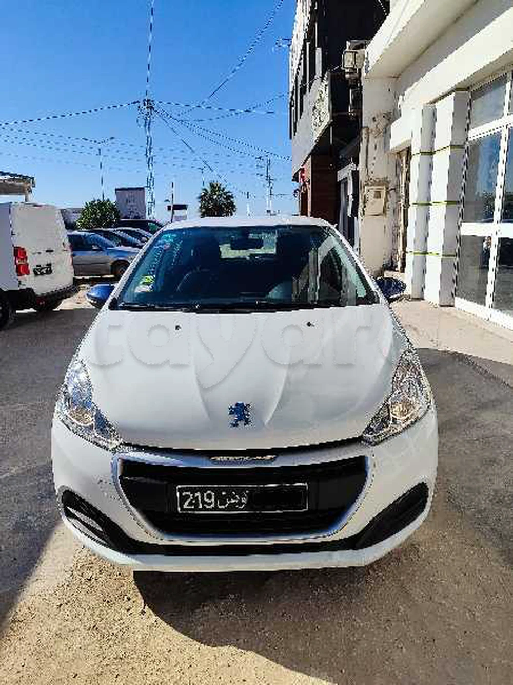 Carte voiture Peugeot 208