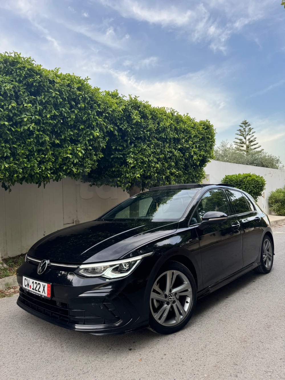 Carte voiture Volkswagen Golf 8