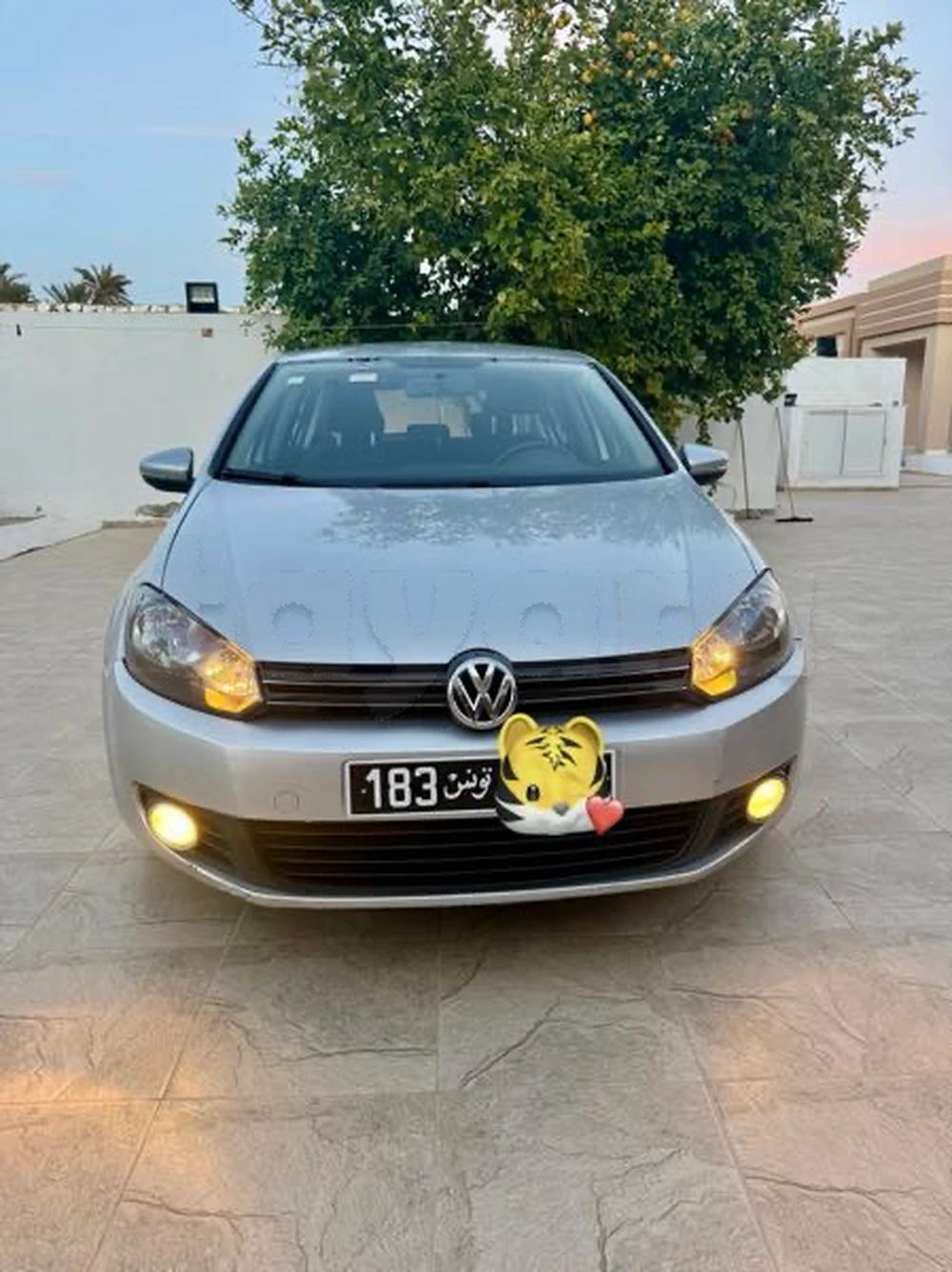 Carte voiture Volkswagen Golf