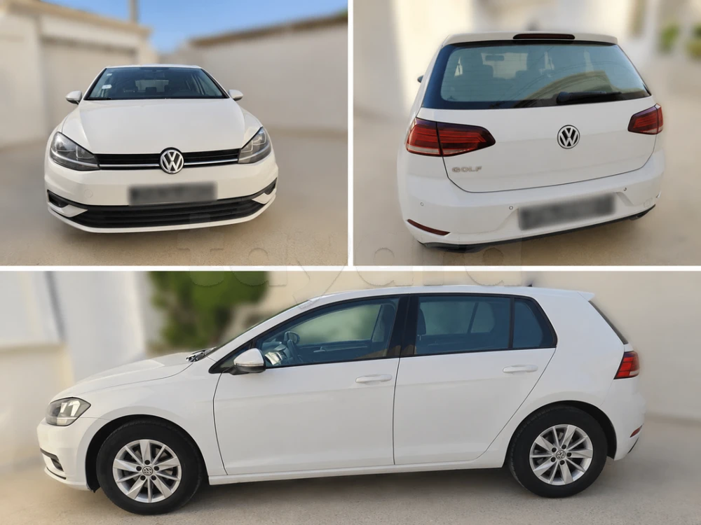Carte voiture Volkswagen Golf