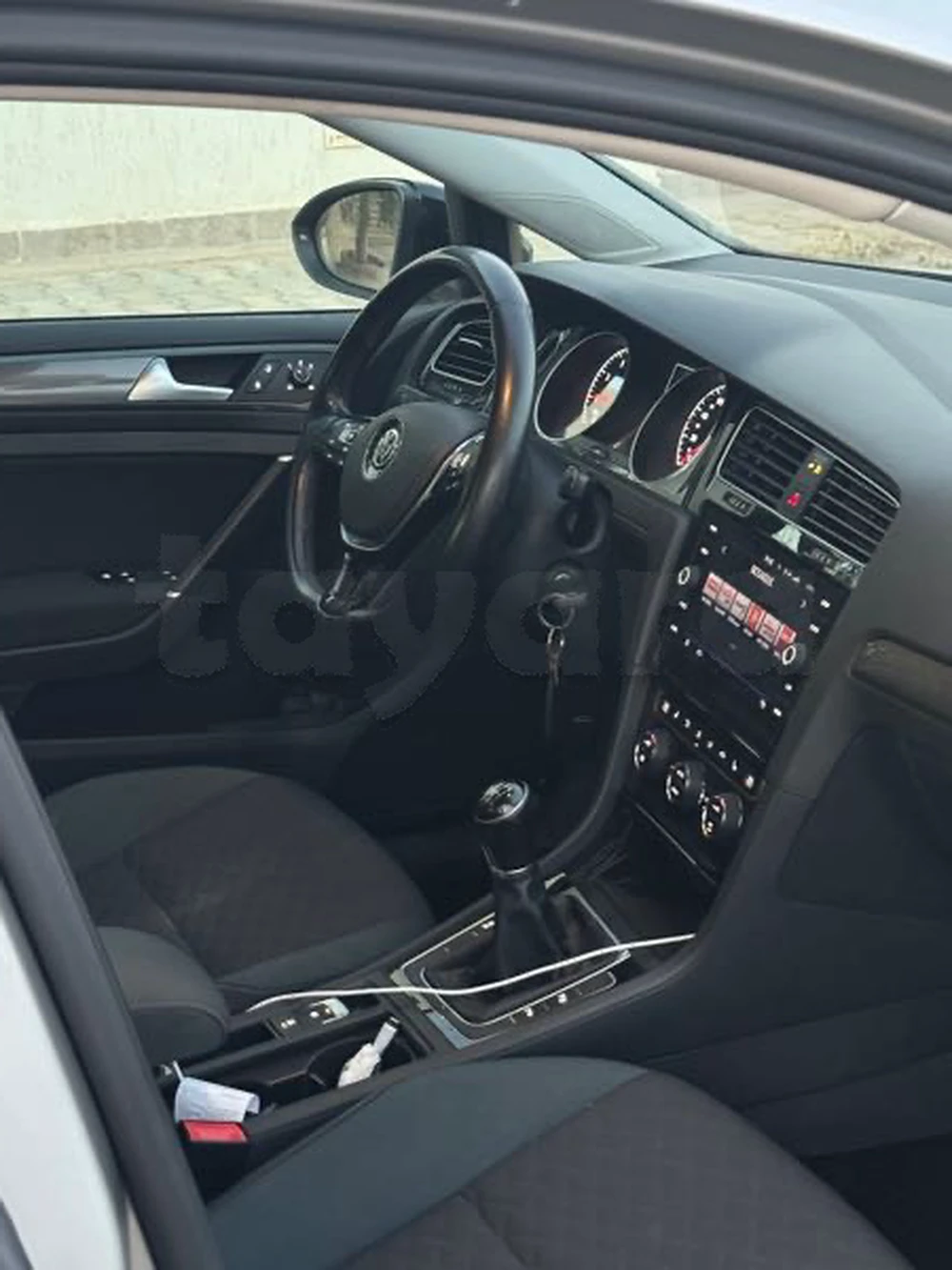 Carte voiture Volkswagen Golf