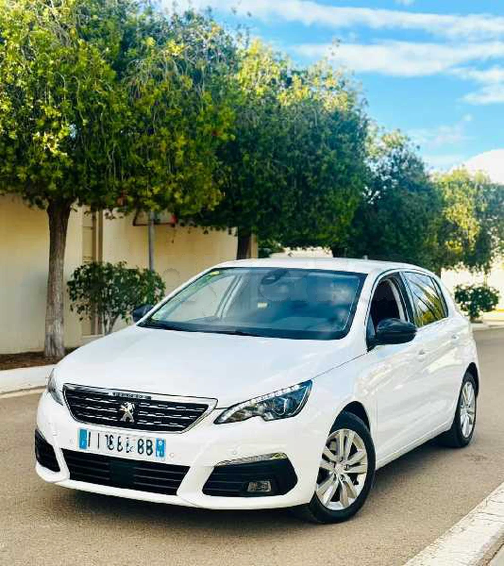 Carte voiture Peugeot 308