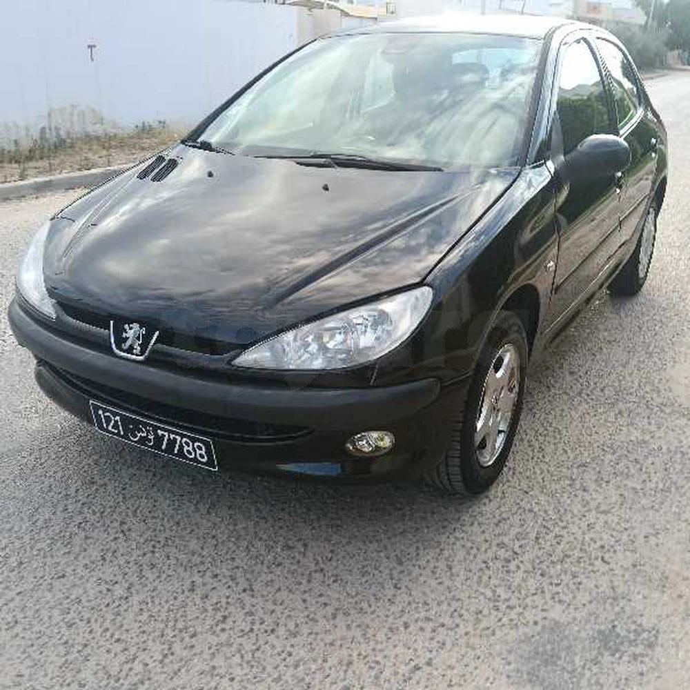 Carte voiture Peugeot 206