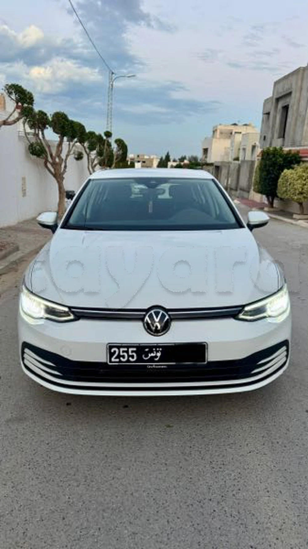 Carte voiture Volkswagen Golf 8