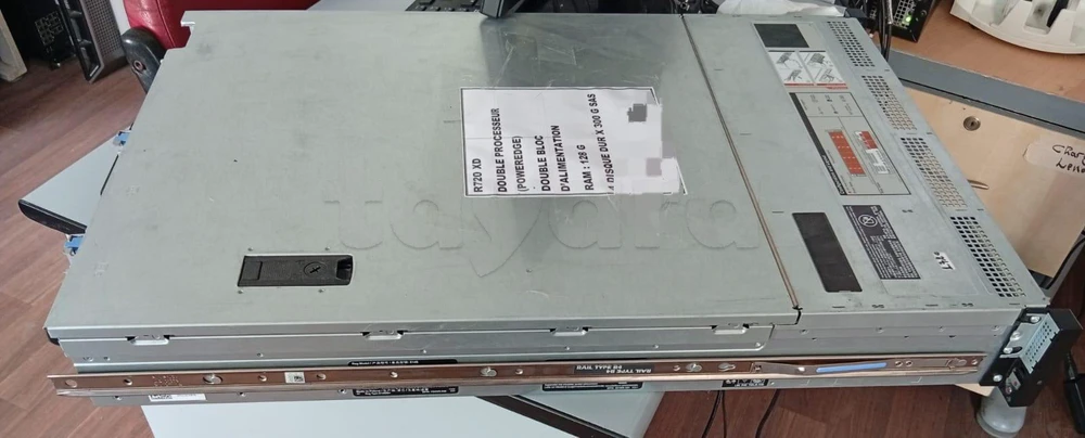 Serveur Rack Dell PowerEdge R720xd (Double Processeur / 128Go RAM / 4x300Go SAS)