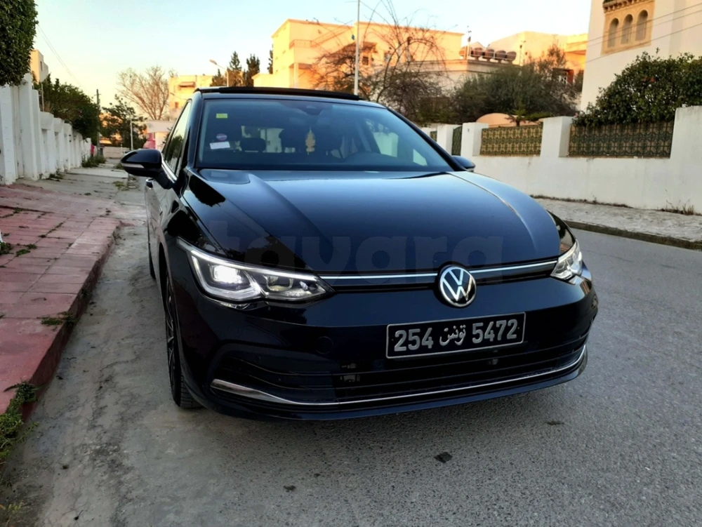 Carte voiture Volkswagen Golf 8