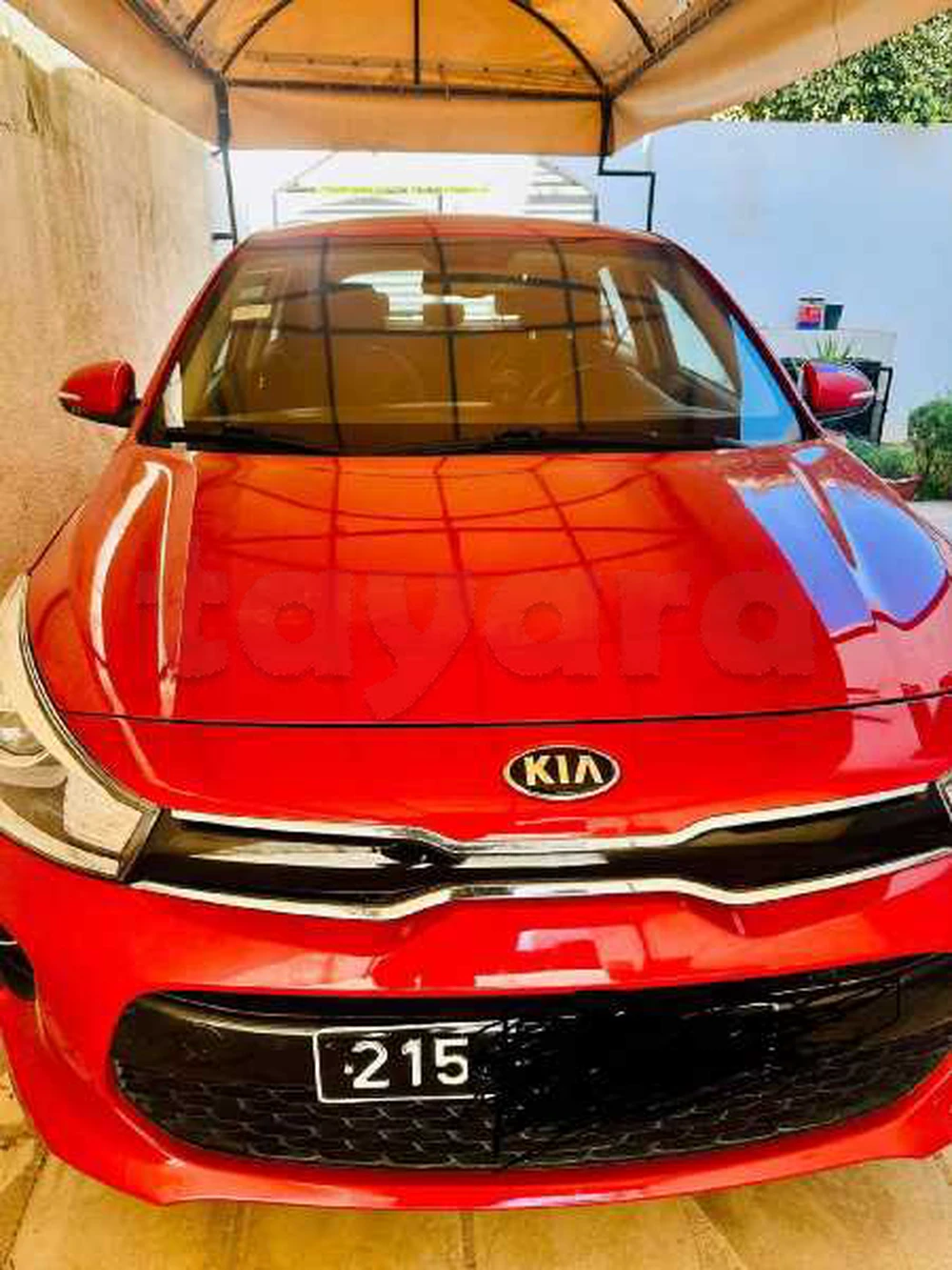 Carte voiture Kia Rio