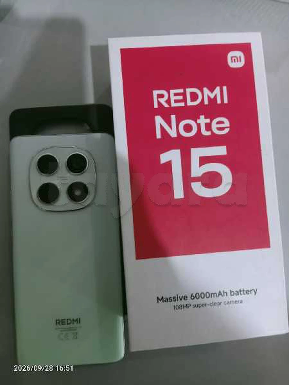 redmi note 15 échange wl nbi3