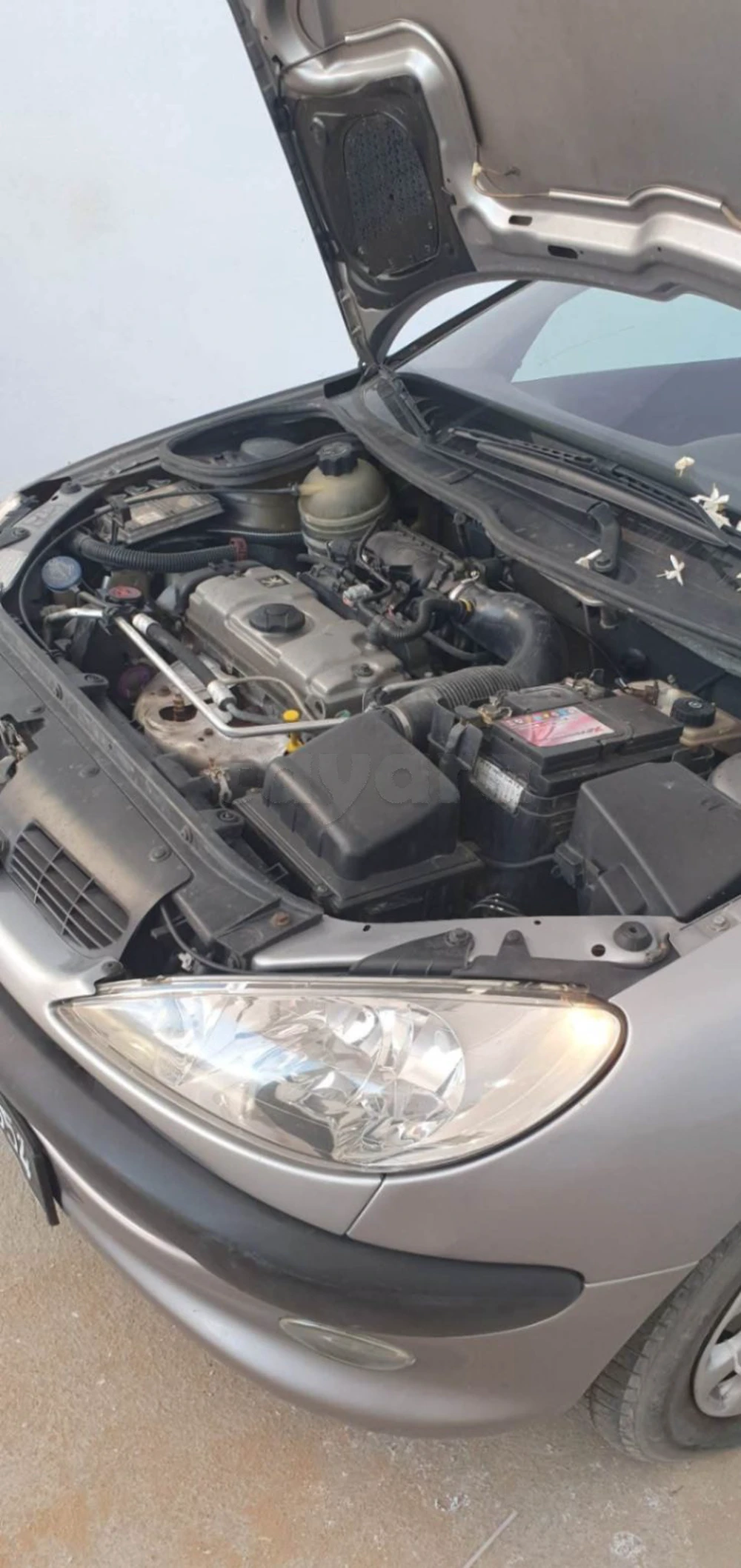 Carte voiture Peugeot 206