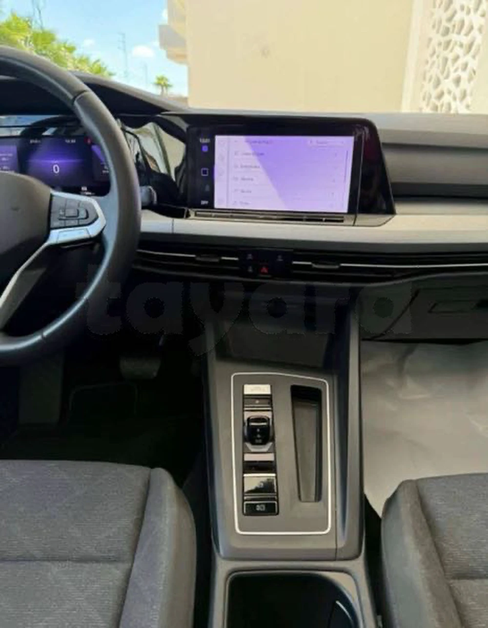 Carte voiture Volkswagen Golf 8