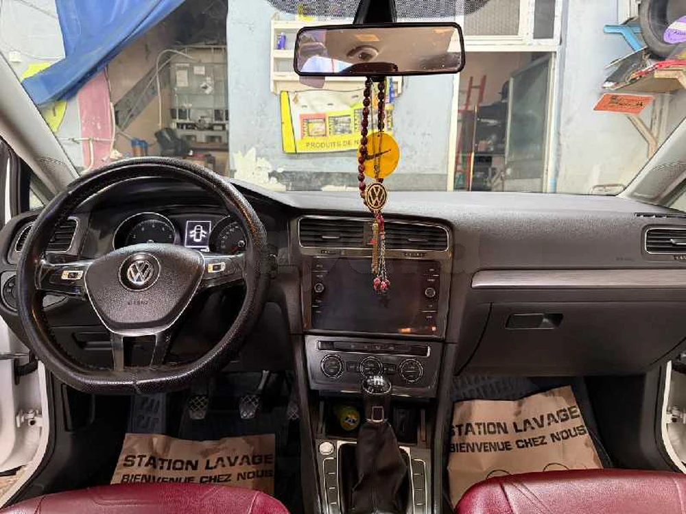 Carte voiture Volkswagen Golf