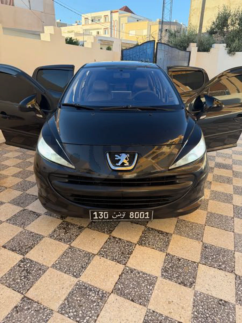 Carte voiture Peugeot 207