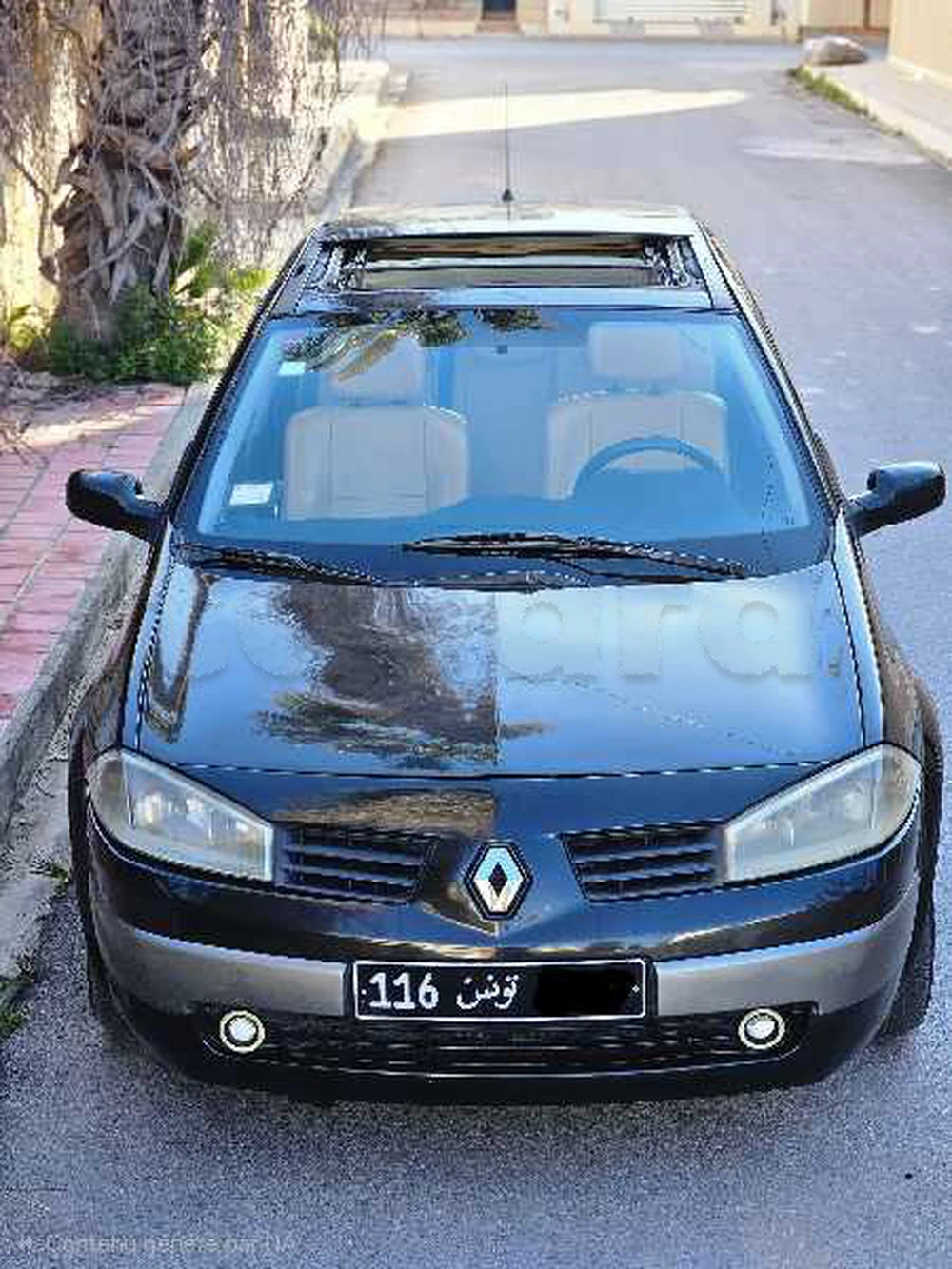 Carte voiture Renault Megane