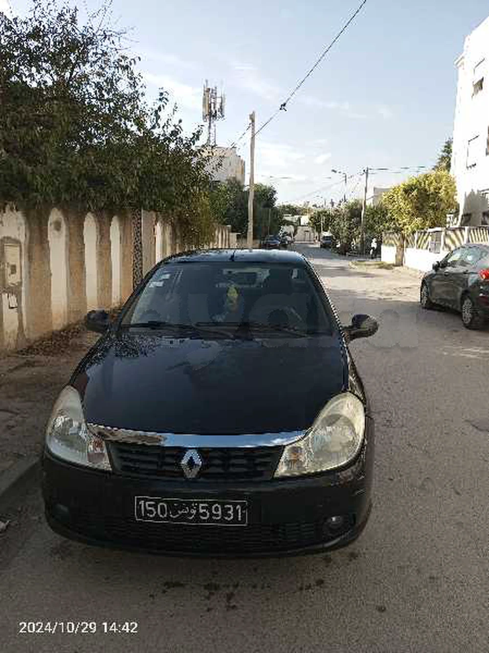 Carte voiture Renault Symbol