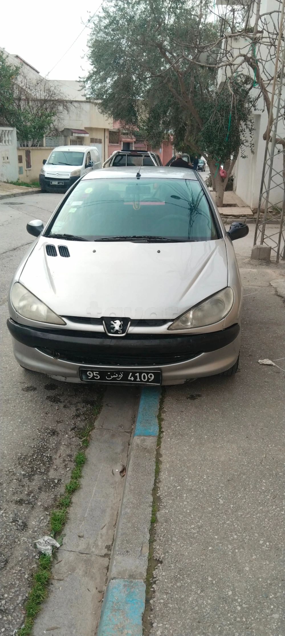 Carte voiture Peugeot 206