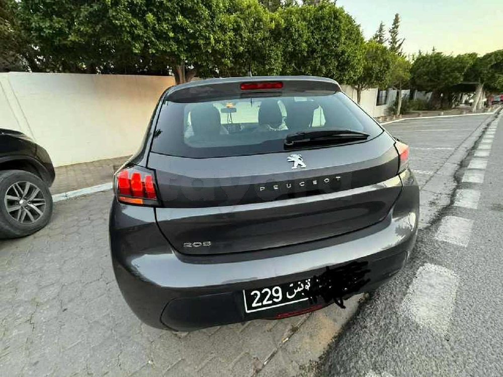 Carte voiture Peugeot 208