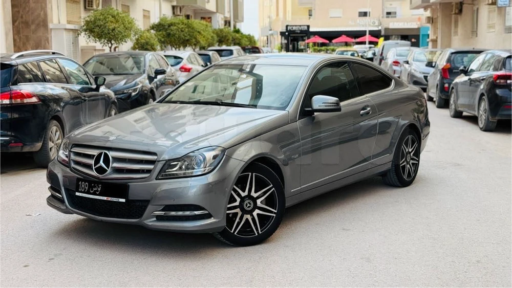 Carte voiture Mercedes-Benz Classe C Coupe