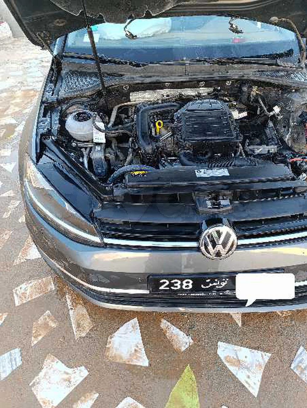 Carte voiture Volkswagen Golf 7