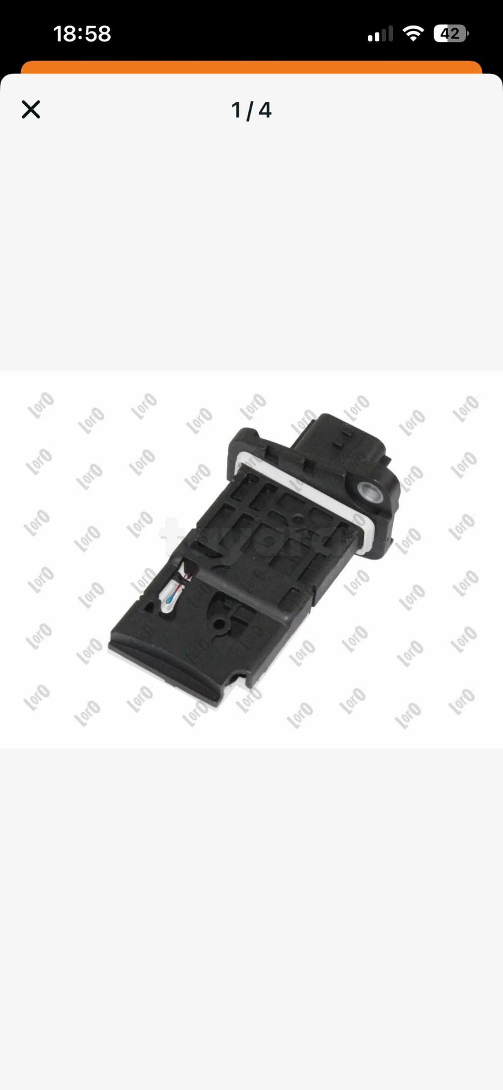 Débitmètre d'air Nissan, Qashqai, J. 11.