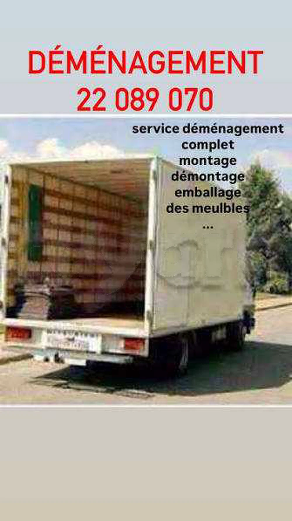 boumhel déménagement 22089070 transporteur