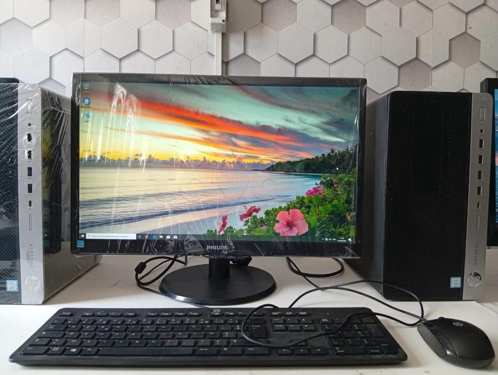 PC COMPLET i3-8éme HP + écran 22 pousse