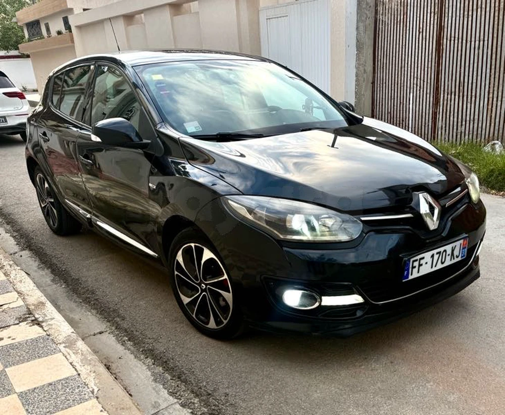 Carte voiture Renault Megane