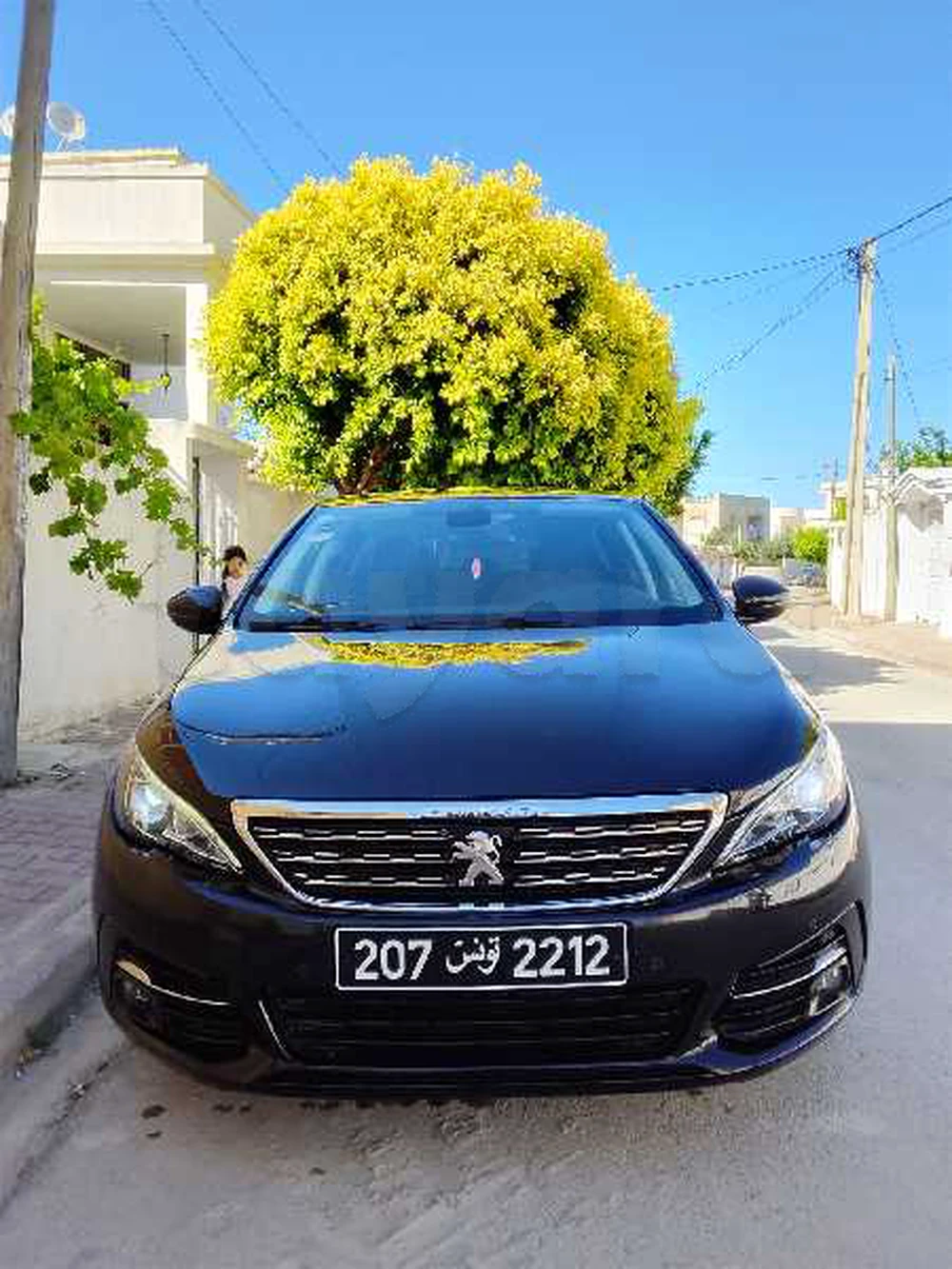 Carte voiture Peugeot 308